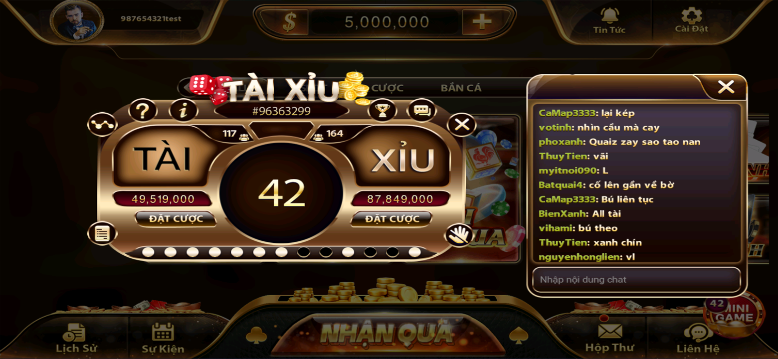Plot777 App Interface - Game Selection